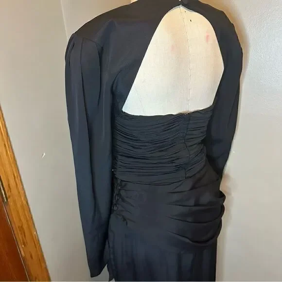 Vintage
Destinee Womens Black Boned Ruching Chest Dress USA Size 8 - Picture 6 of 13